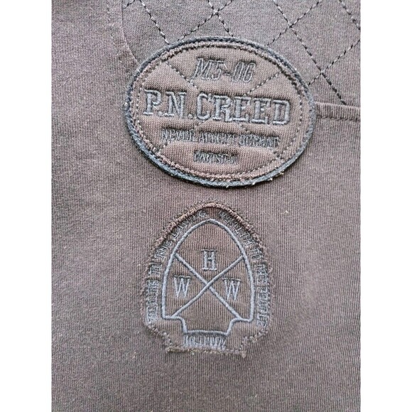 Vintage Parish Nation Polo Shirt Men's 3XL Navy Blue Long Sleeve - Picture 3 of 10